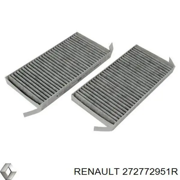 Фильтр воздушный отопителя Renault (RVI) 272772951R цена, от 18.22 USD