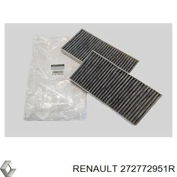 Купить 272772951R Renault (RVI) Фильтр салона угольный