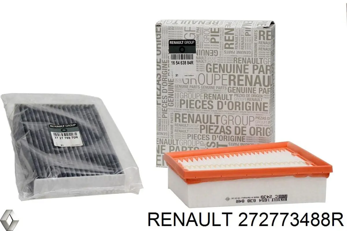 272773488R Renault (RVI) Внутрисалонный фильтр