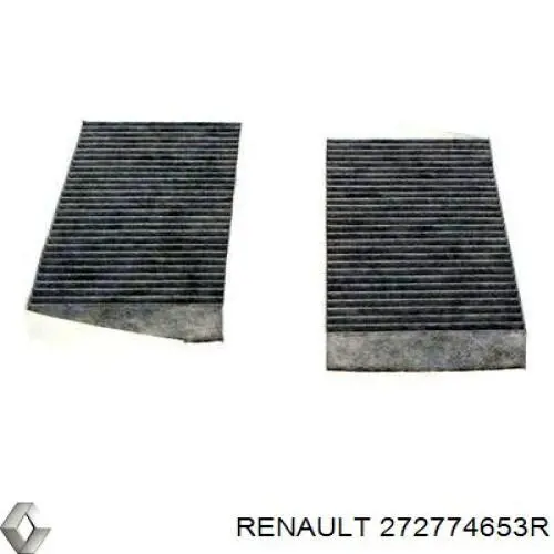 Фильтр воздушный отопителя Renault (RVI) 272774653R цена, от 27.28 USD