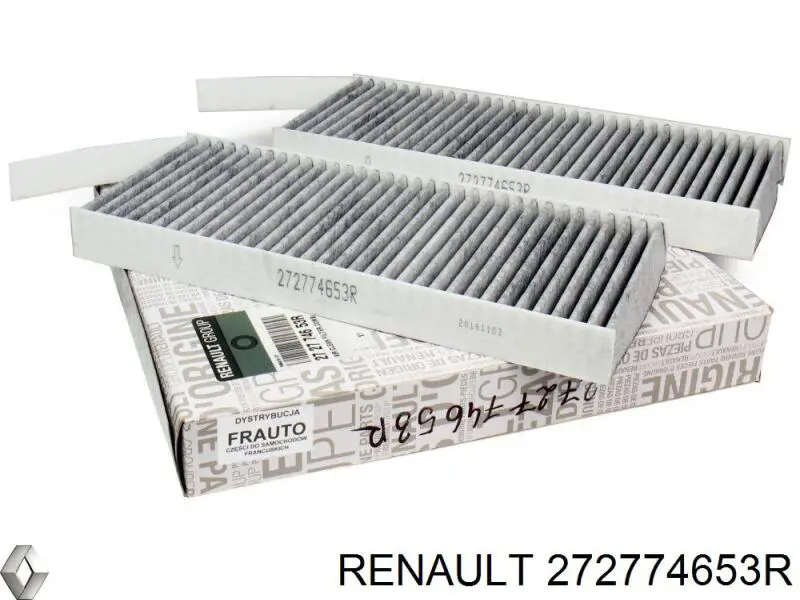 Купить 272774653R Renault (RVI) Фильтр салона угольный