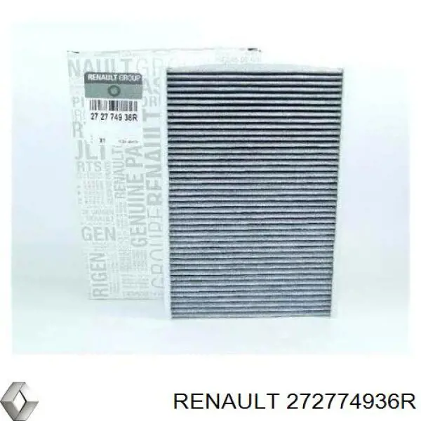 Фильтр воздушный отопителя Renault (RVI) 272774936R цена, от 10.83 USD
