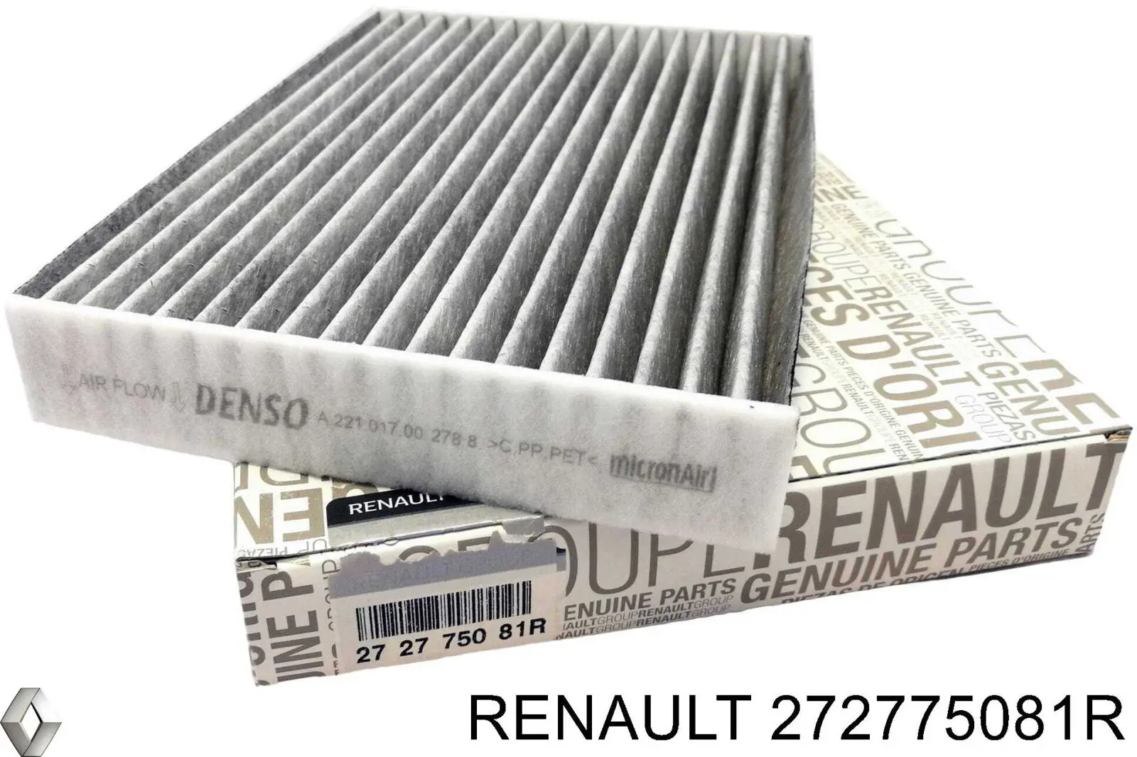 Купить 272775081R Renault (RVI) Фильтр салона угольный
