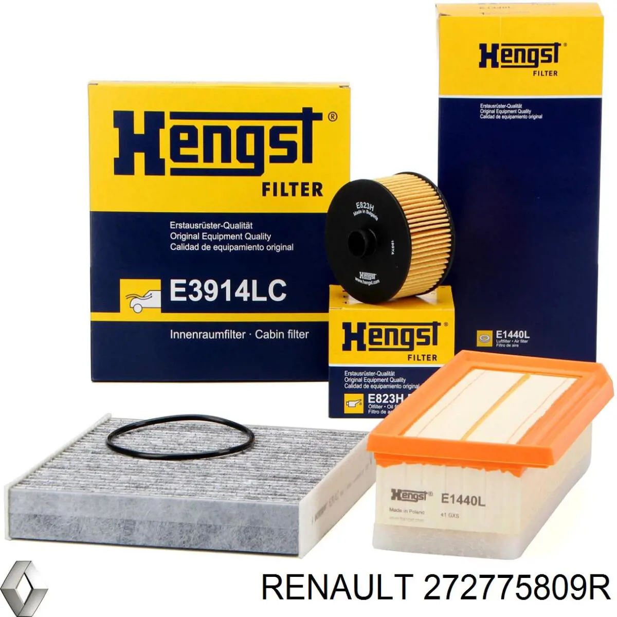 Воздушный фильтр салона Renault (RVI) 272775809R