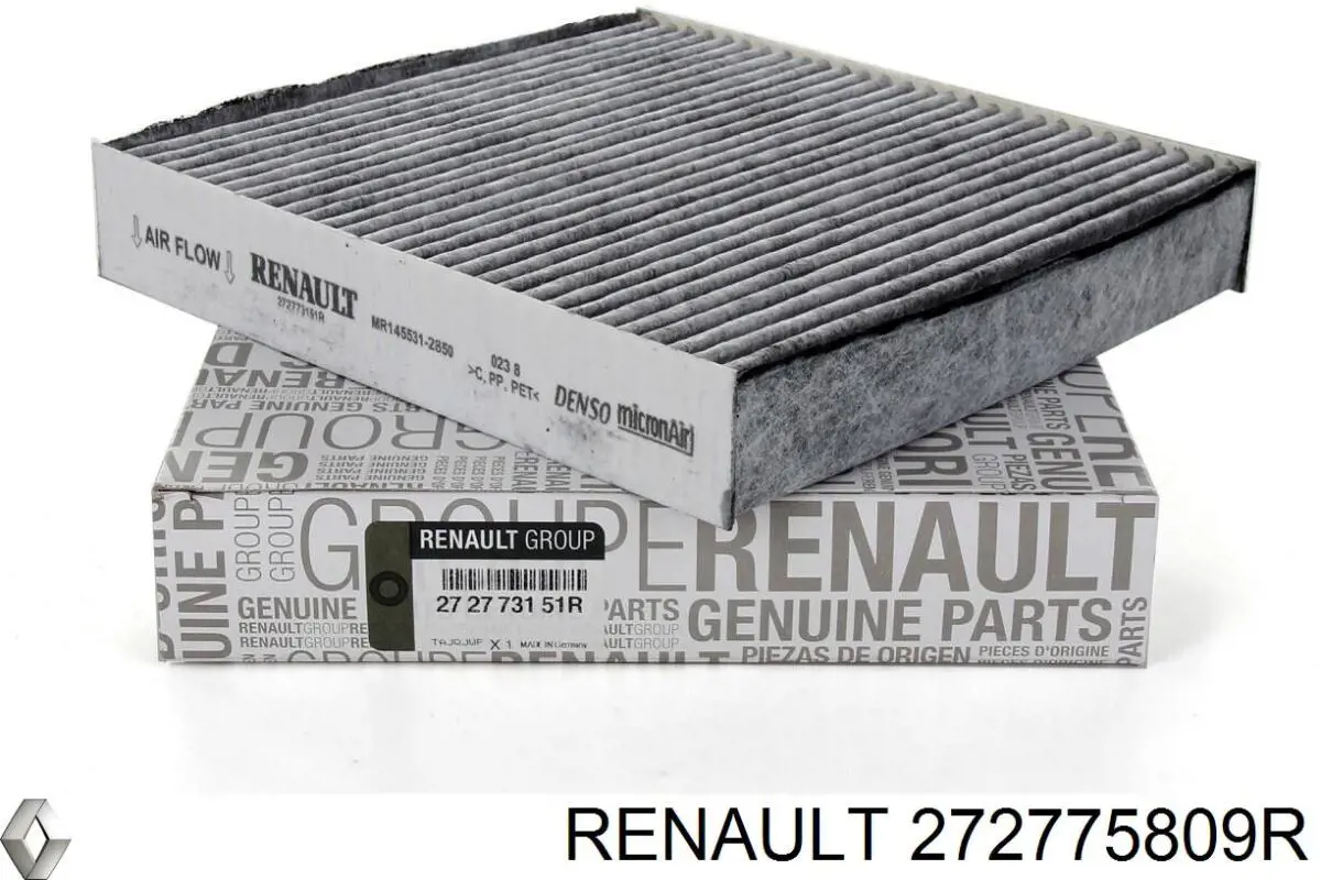 Filtro de habitáculo 272775809R Renault (RVI)