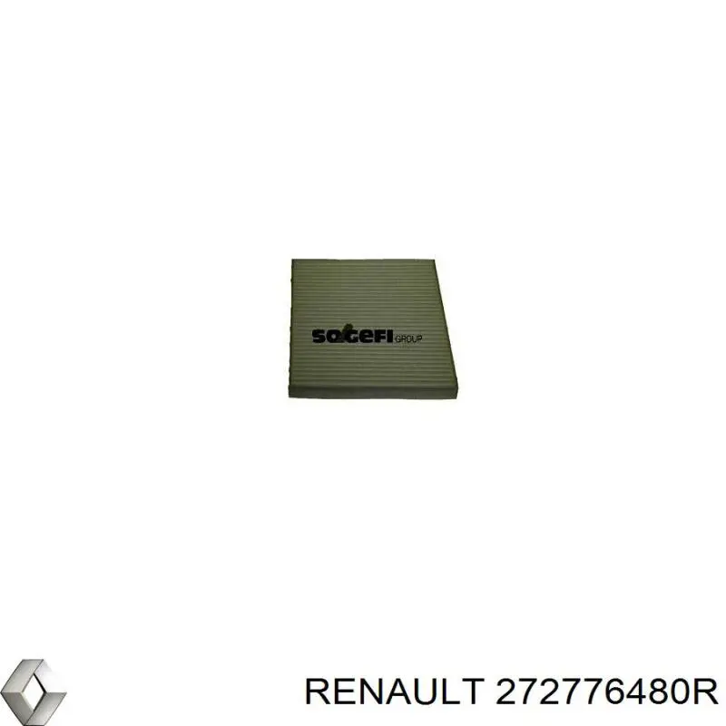 272776480R Renault (RVI) фильтр салона