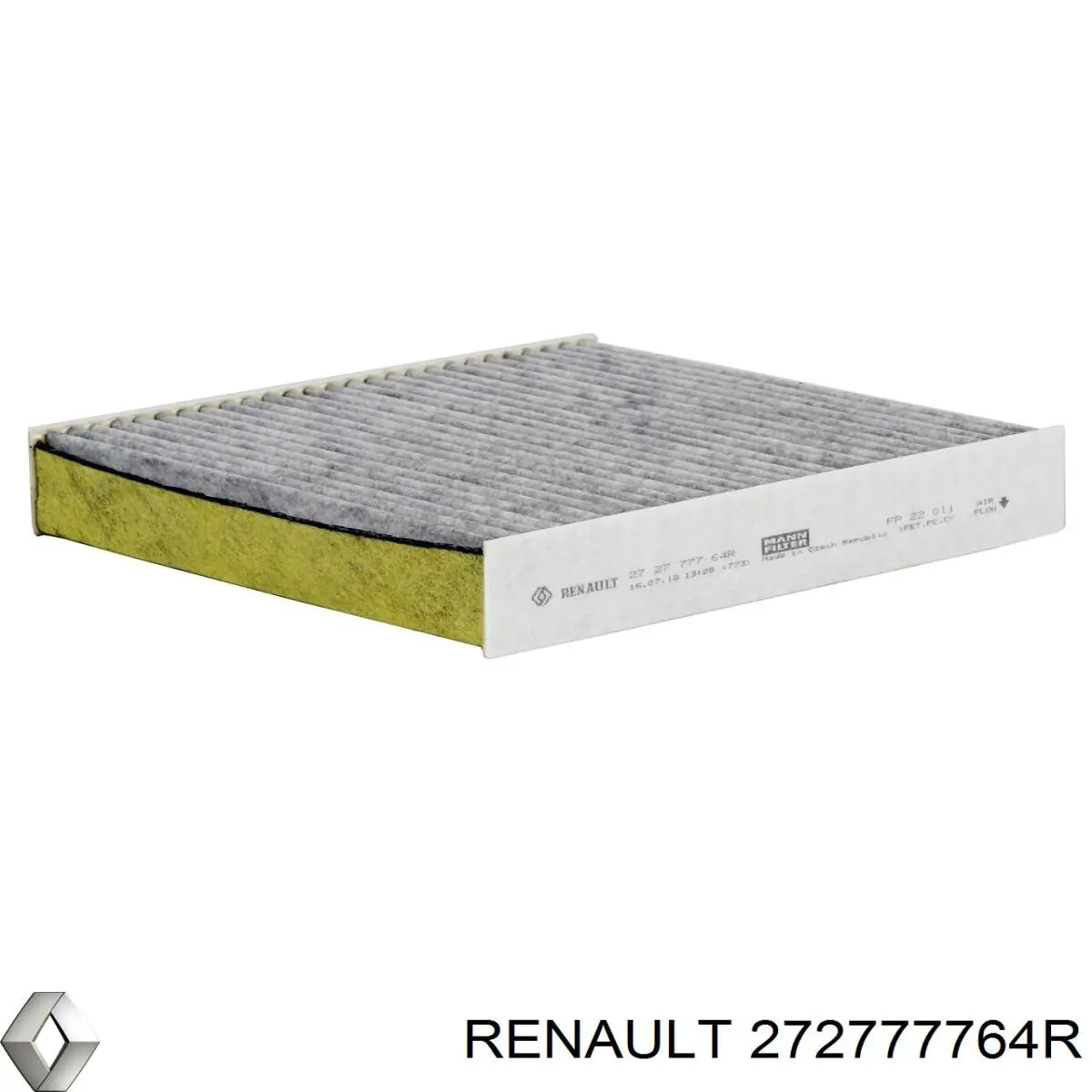272777764R Renault (RVI) фильтр салона
