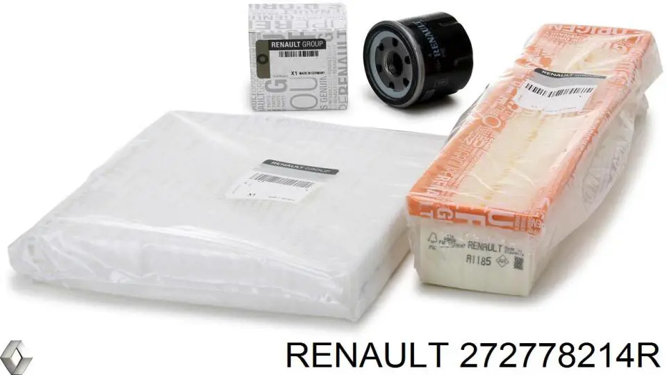 Filtro de habitáculo 272778214R Renault (RVI)