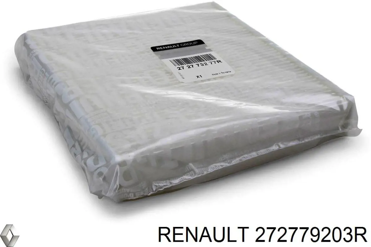 272779203R RENAULT Filtro de habitáculo original y equivalente