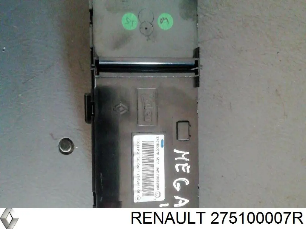 275100007R Renault (RVI) блок управления режимами отопления/кондиционирования