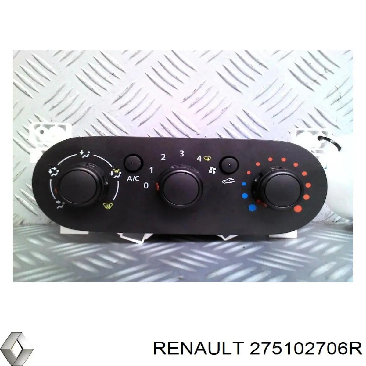 Механизм управления кондиционером на Renault Trafic III 