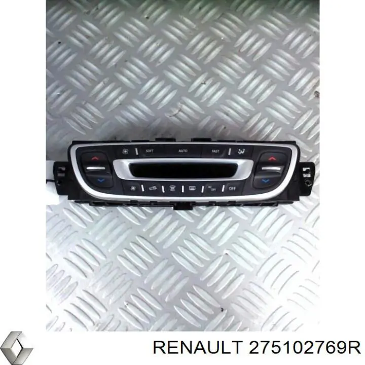 275102769R Renault (RVI) блок управления режимами отопления/кондиционирования
