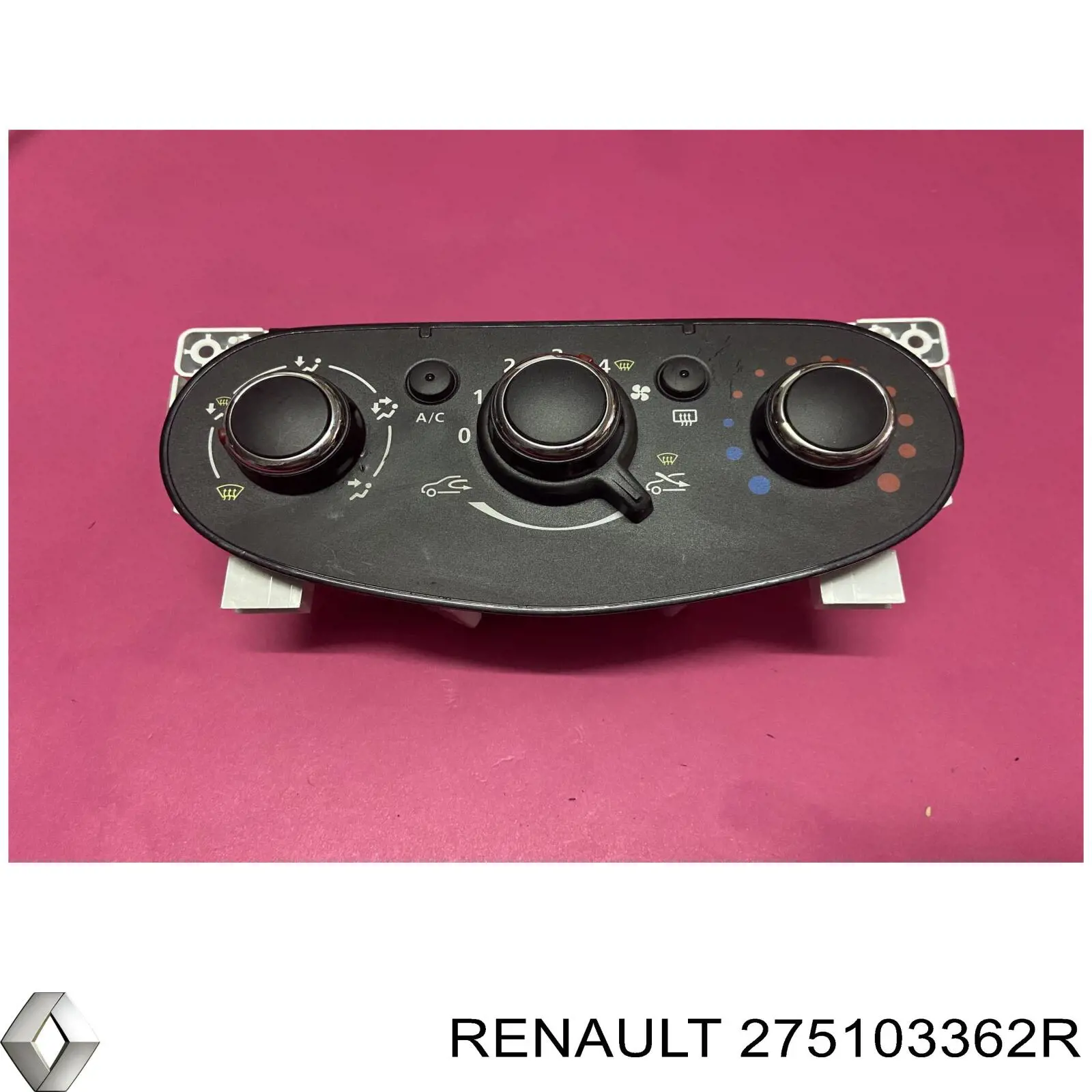 Регулятор вентилятора отопителя Renault (RVI) 275103362R цена, от 38.33 USD