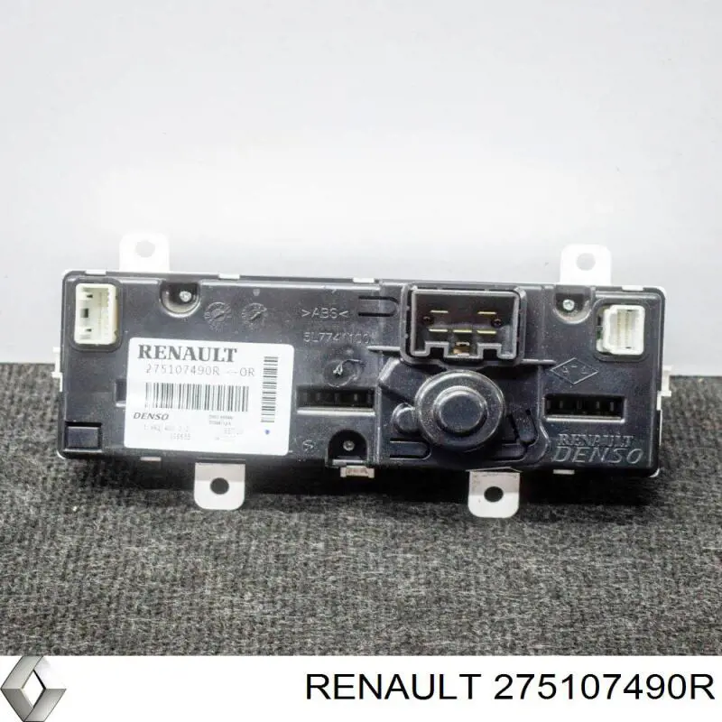 275107490R Renault (RVI) unidade de controlo dos modos de aquecimento/condicionamento