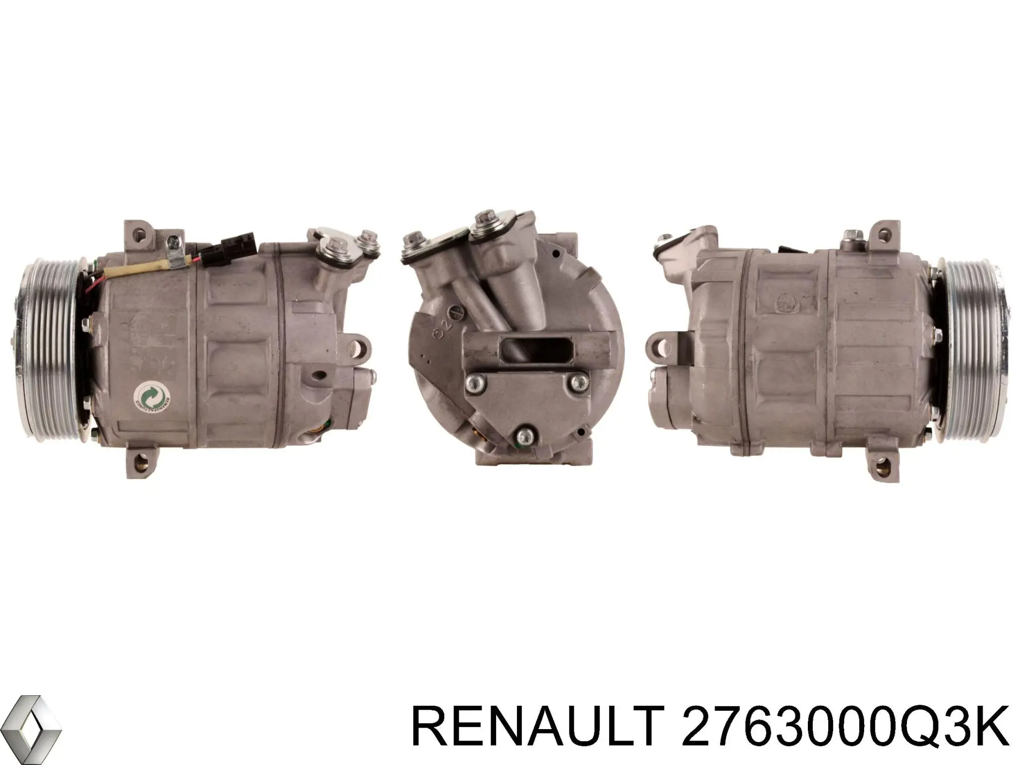 Компрессор кондиционера 2763000Q3K Renault (RVI)