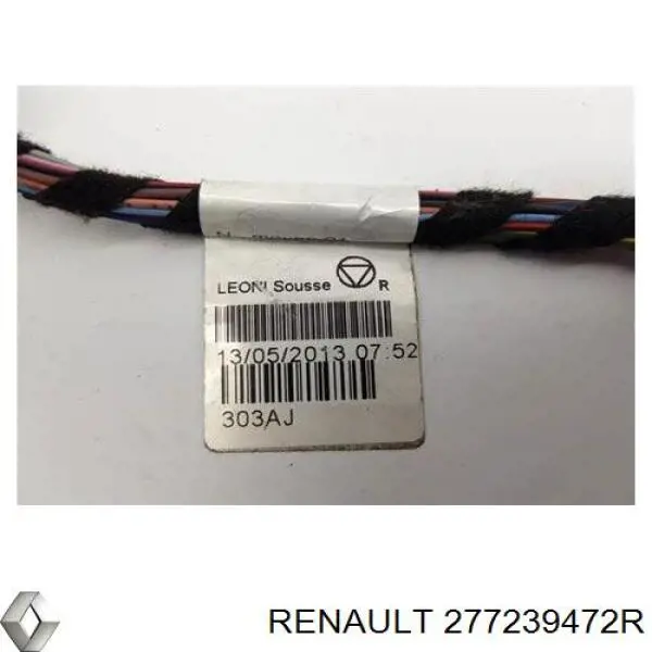 277239472R Renault (RVI) sensor de temperatura de ar no salão