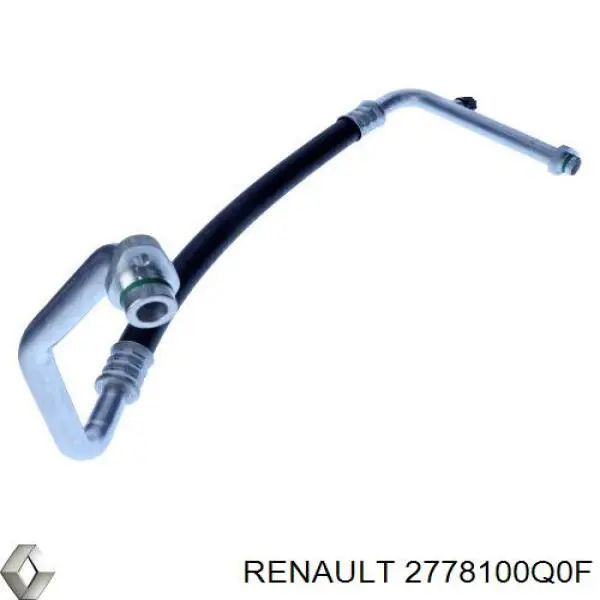 2778100Q0F Renault (RVI) mangueira de aparelho de ar condicionado, desde o vaporizador até o compressor