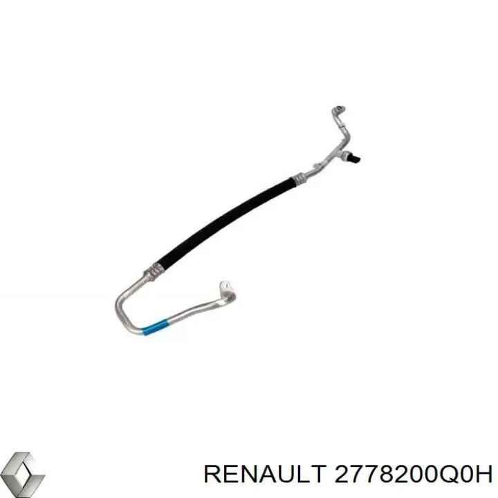 Шланг кондиционера, от компрессора к радиатору 2778200Q0H Renault (RVI)