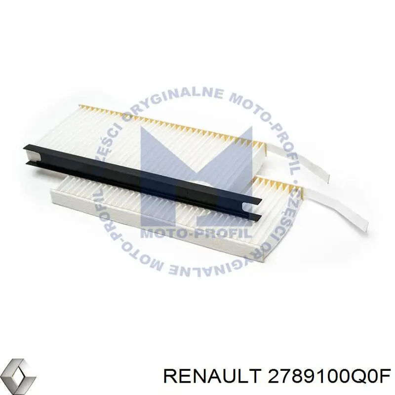 2789100Q0F Renault (RVI) фильтр салона