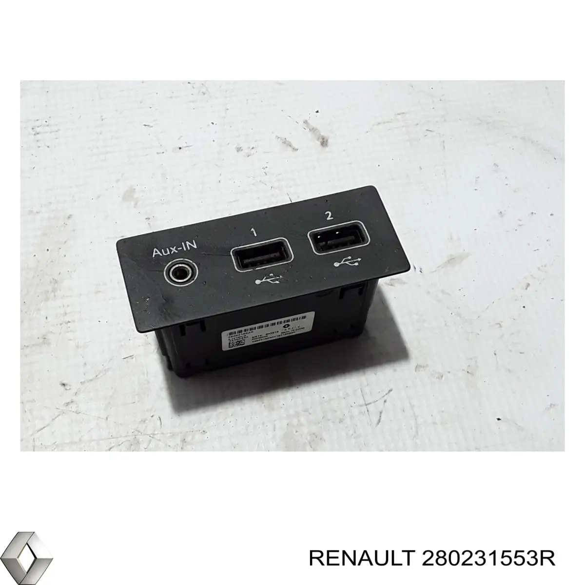 USB-разветвитель Renault (RVI) 280231553R цена, от 21.54 USD