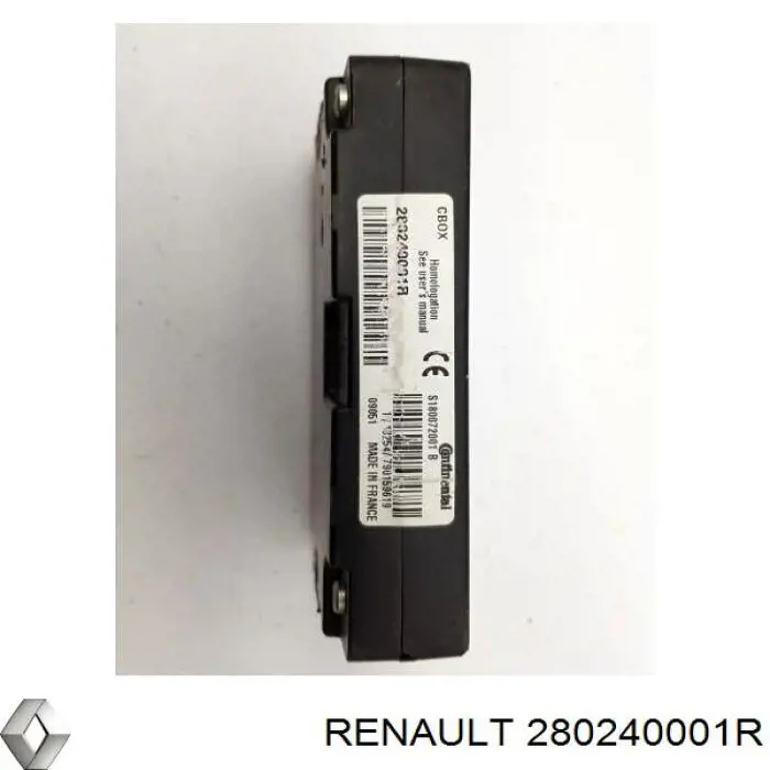 Блок управления мультимедийный 280240001R Renault (RVI)