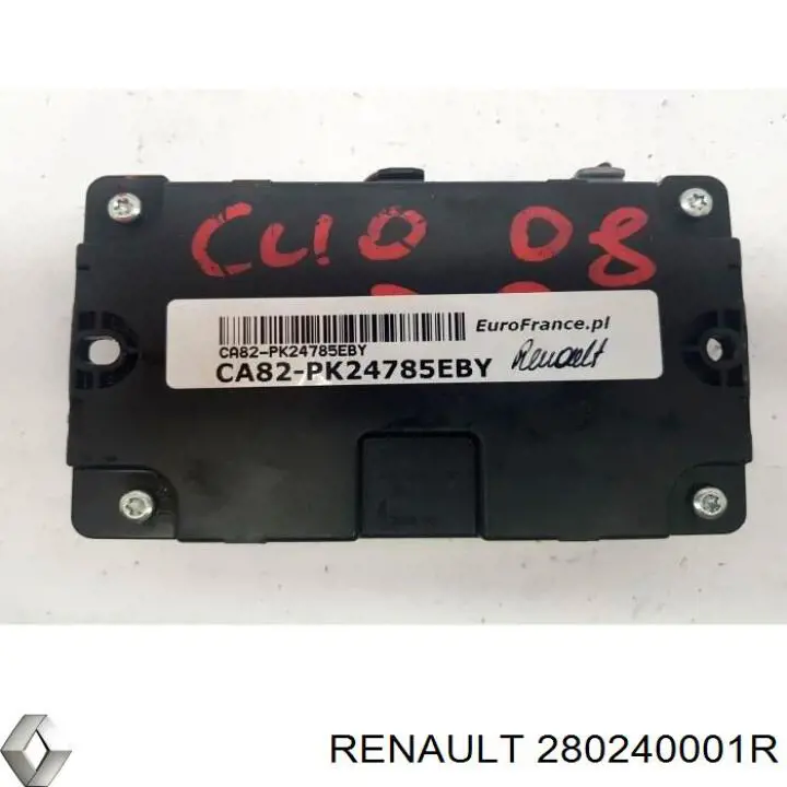 Unidade de controlo multimídia para Renault Clio (BR01, CR01)
