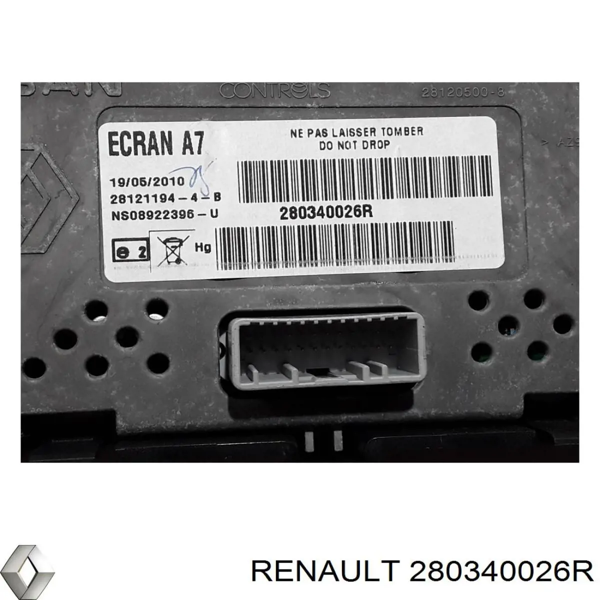 Дисплей многофункциональный 280340026R Renault (RVI)