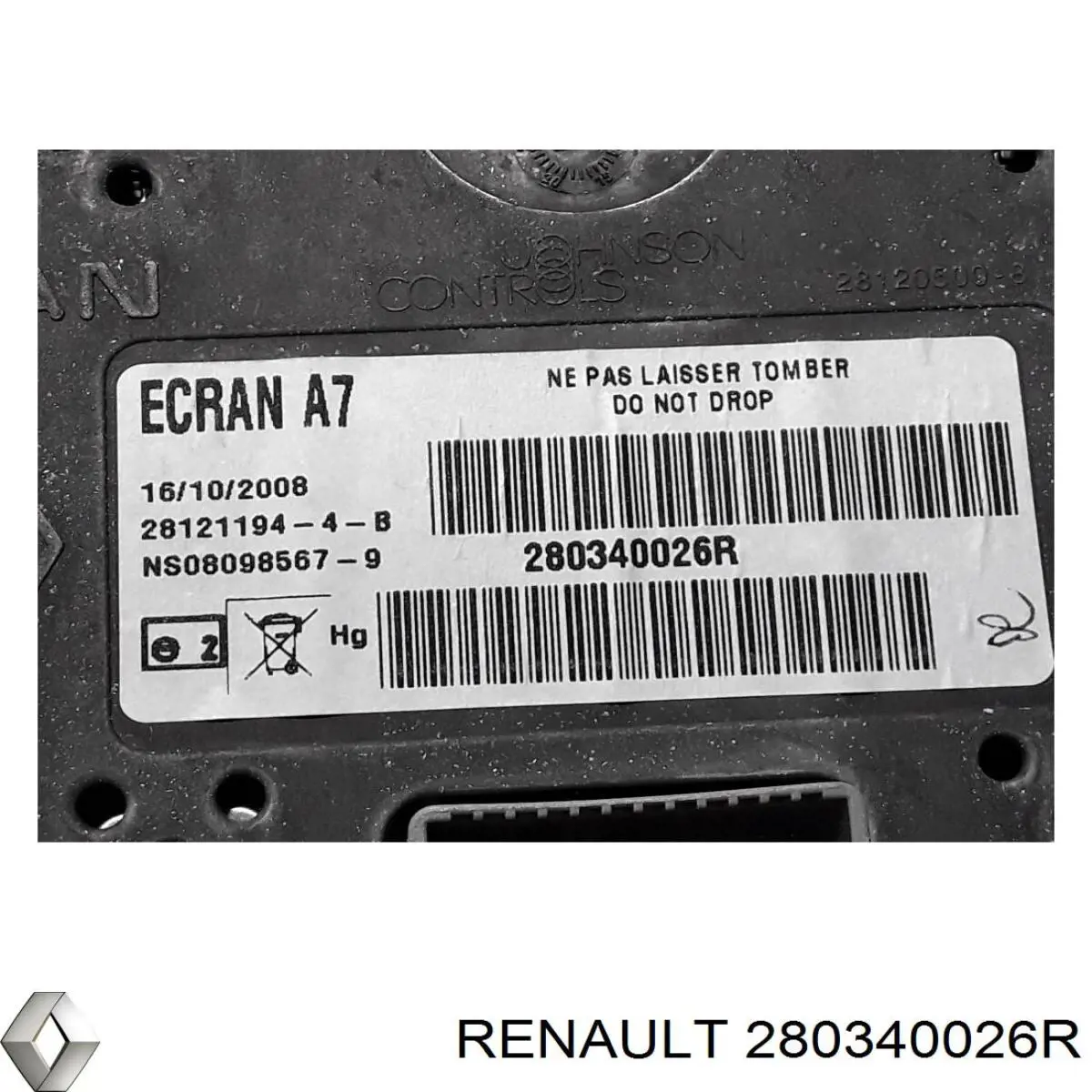 280340026R Renault (RVI) Бортовой компьютер