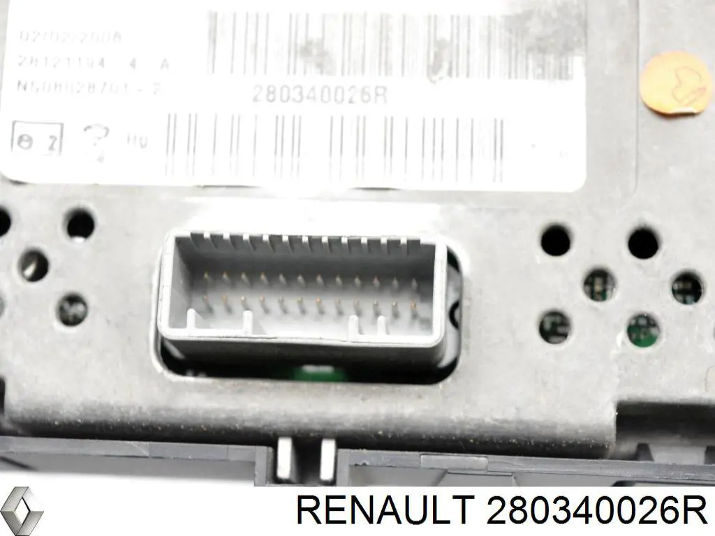 Дисплей бортового компьютера Renault (RVI) 280340026R