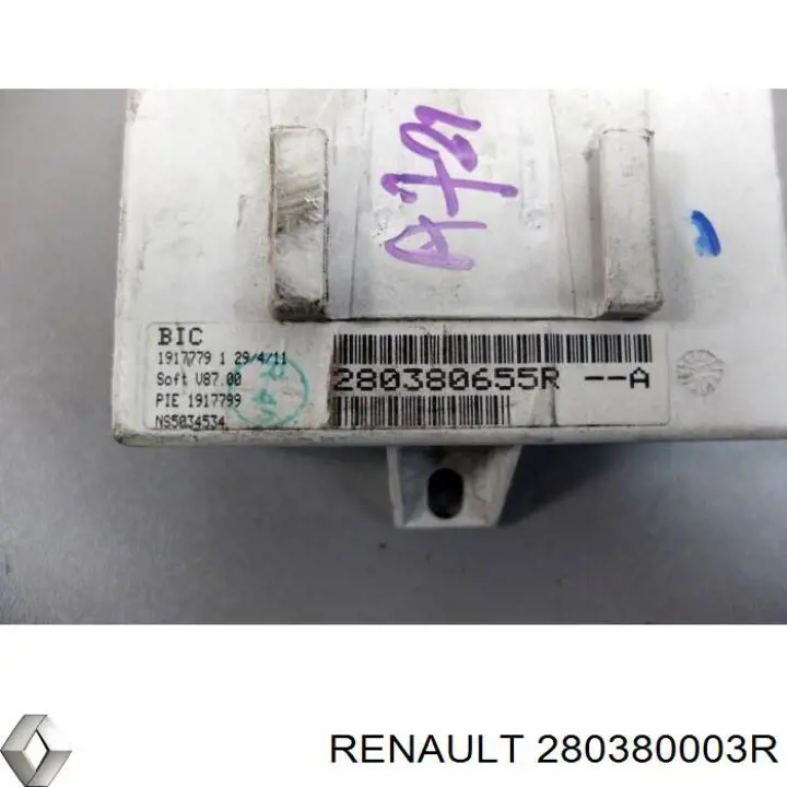 Блок управления навигацией Renault (RVI) 280380003R цена, от 7.64 USD