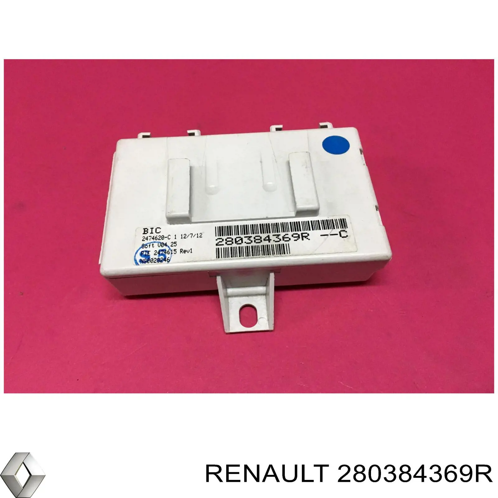 280384369R Renault (RVI) Блок управления навигацией