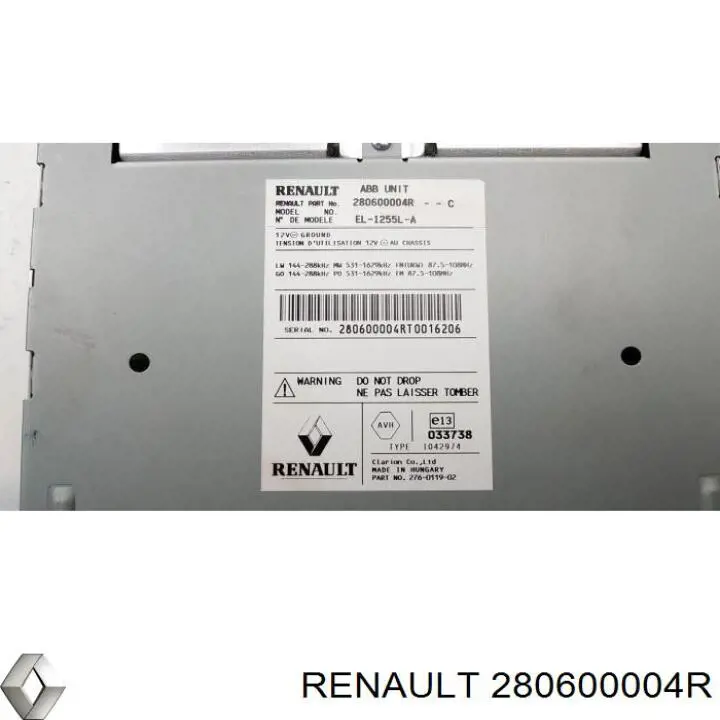  Renault (RVI) 280600004R цена, от 38.90 USD