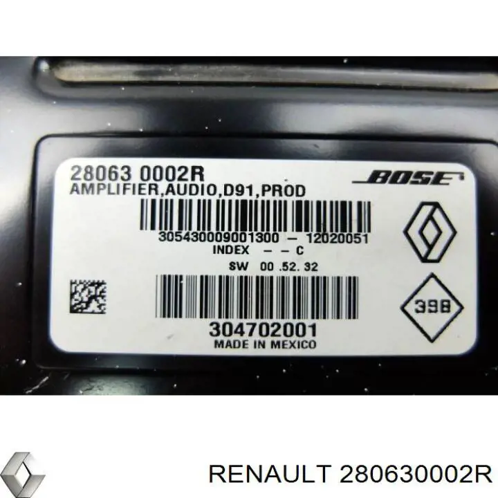  Renault (RVI) 280630002R цена, от 108.46 USD