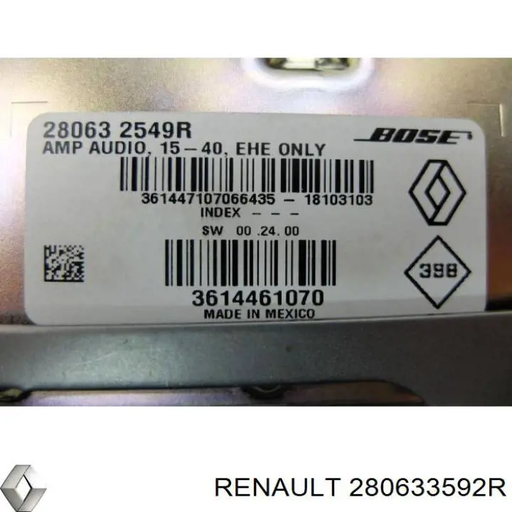 Купить 280633592R Renault (RVI) 