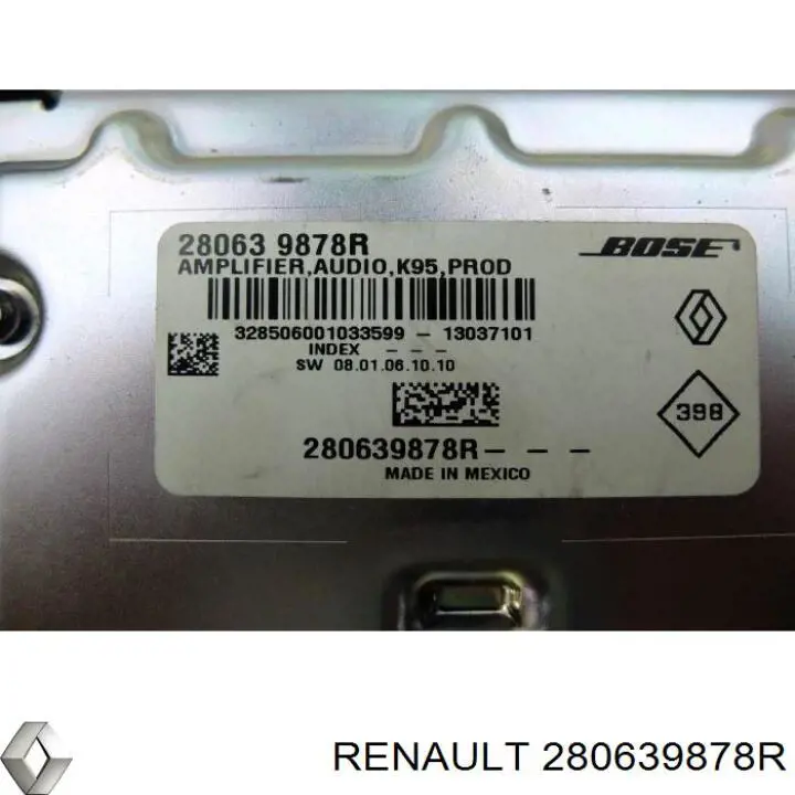 Купить 280639878R Renault (RVI) 