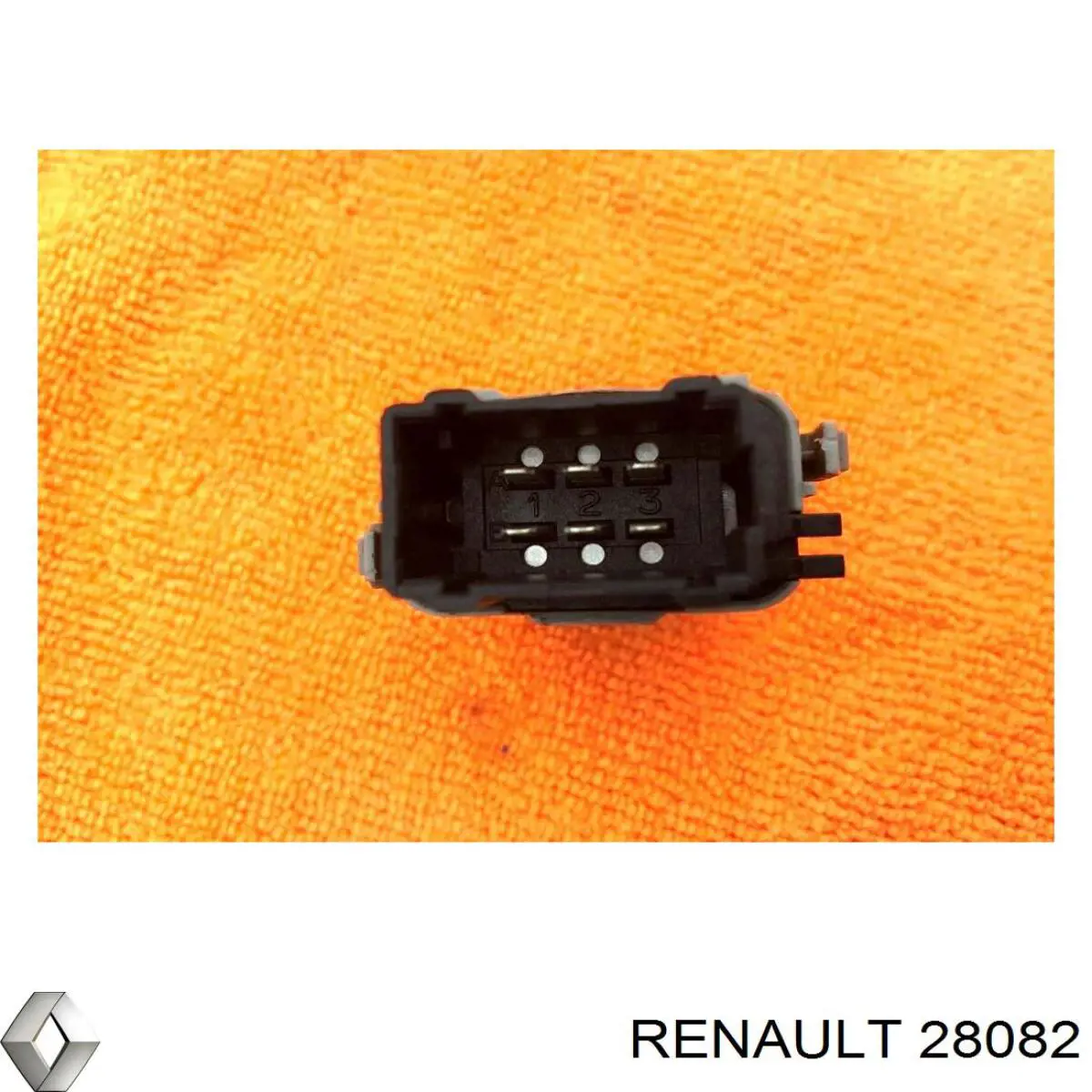 Кнопочный блок управления стеклоподъемником задний правый 28082 Renault (RVI)