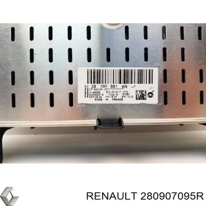 Дисплей многофункциональный 280907095R Renault (RVI)