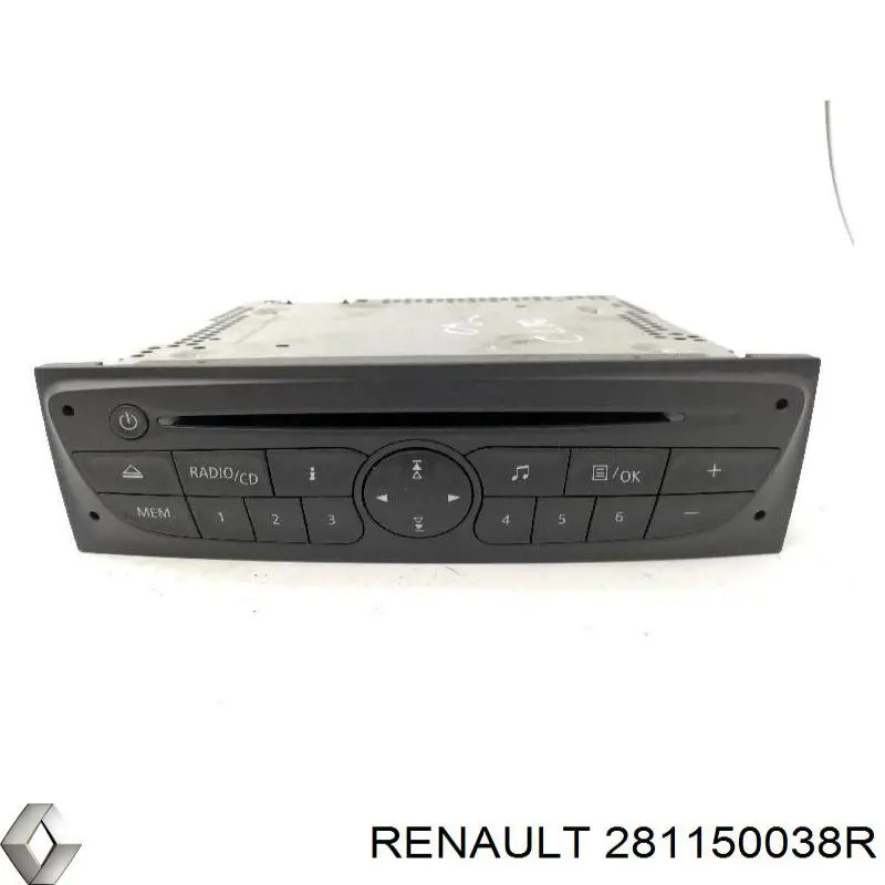 Автомагнитола Renault (RVI) 281153881R