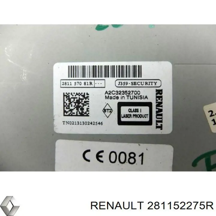 281152275R Renault (RVI) Радиоприемник