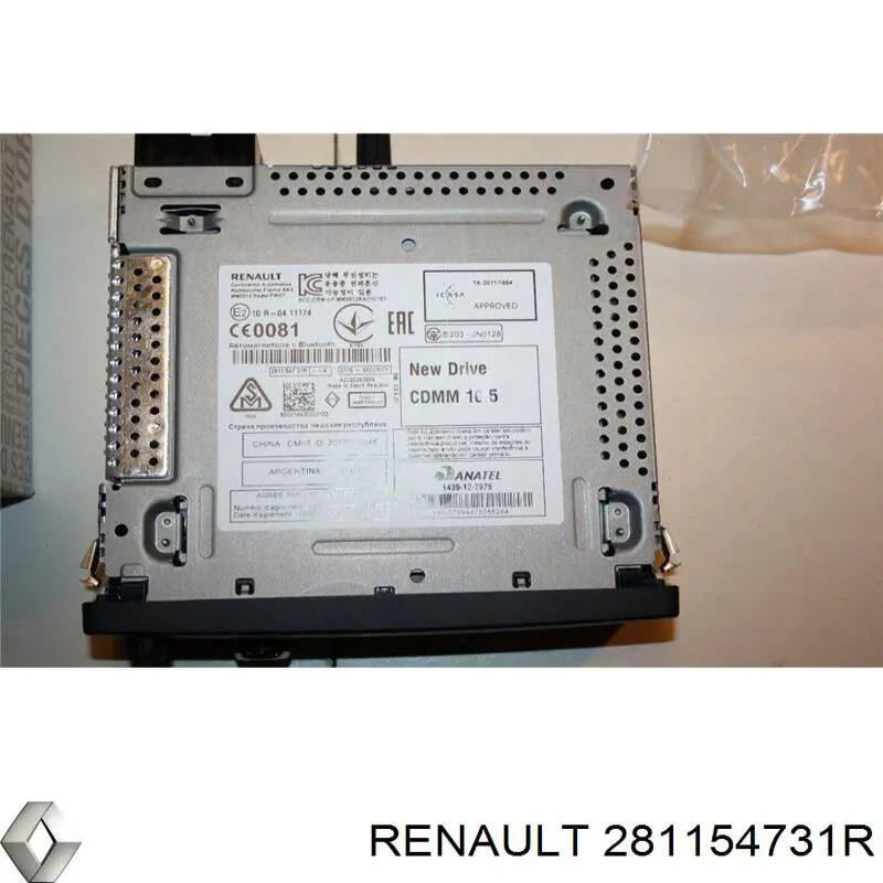 281156989R Renault (RVI) Радиоприемник