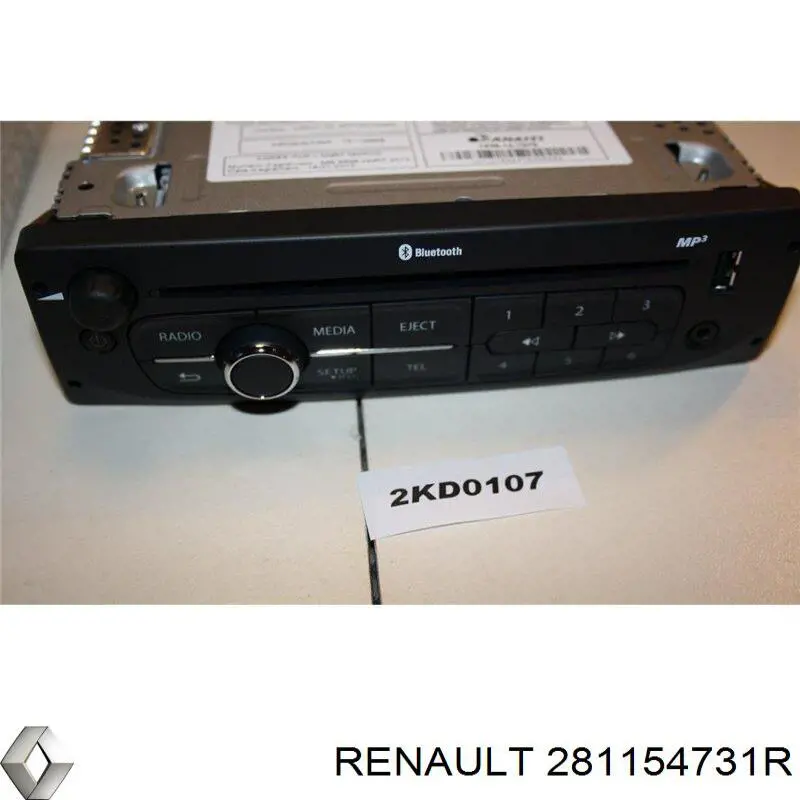 Купить 281156989R Renault (RVI) Заводская магнитола