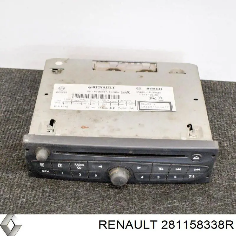 Магнитола (радио AM/FM) Renault (RVI) 281152957R цена, от 49.66 USD