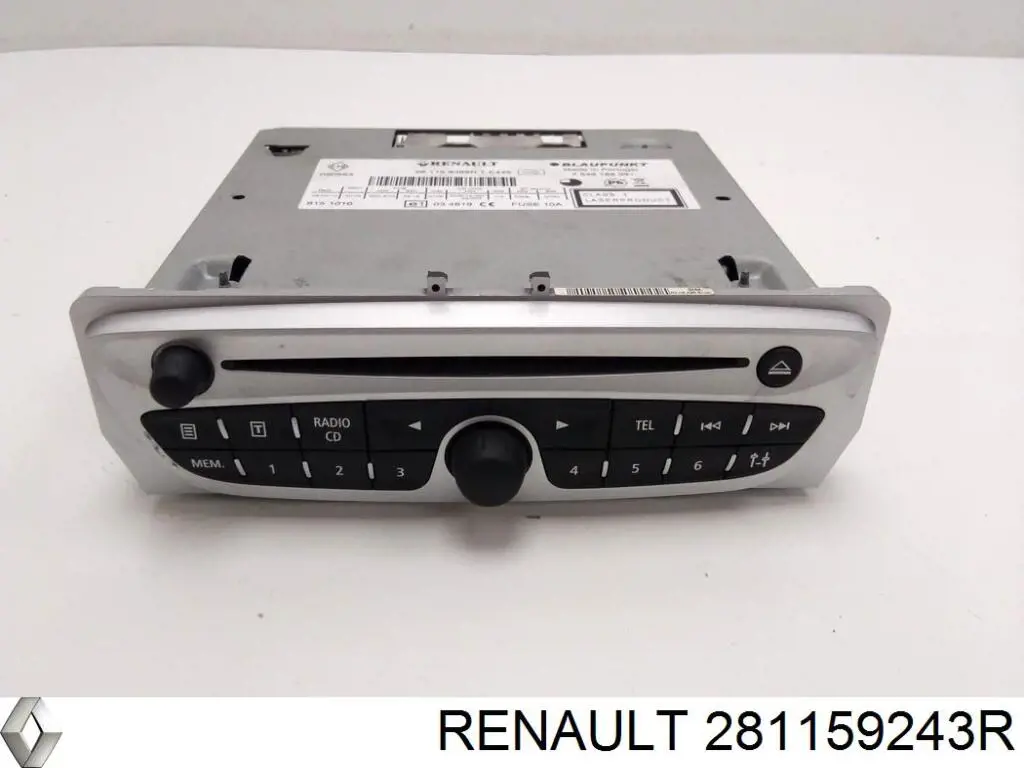 Купить 281159243R Renault (RVI) Заводская магнитола