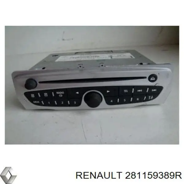 Магнитола (радио AM/FM) на Renault Scenic III 