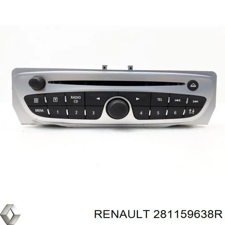 Магнитола (радио AM/FM) Renault (RVI) 281159638R цена, от 36.30 USD