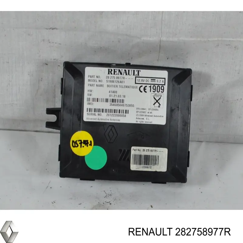  282758977R Renault (RVI)