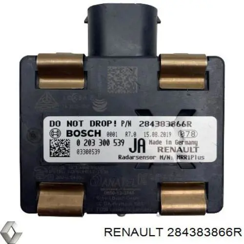 Радарный датчик дистанции Renault (RVI) 284383866R цена, от 403.16 USD