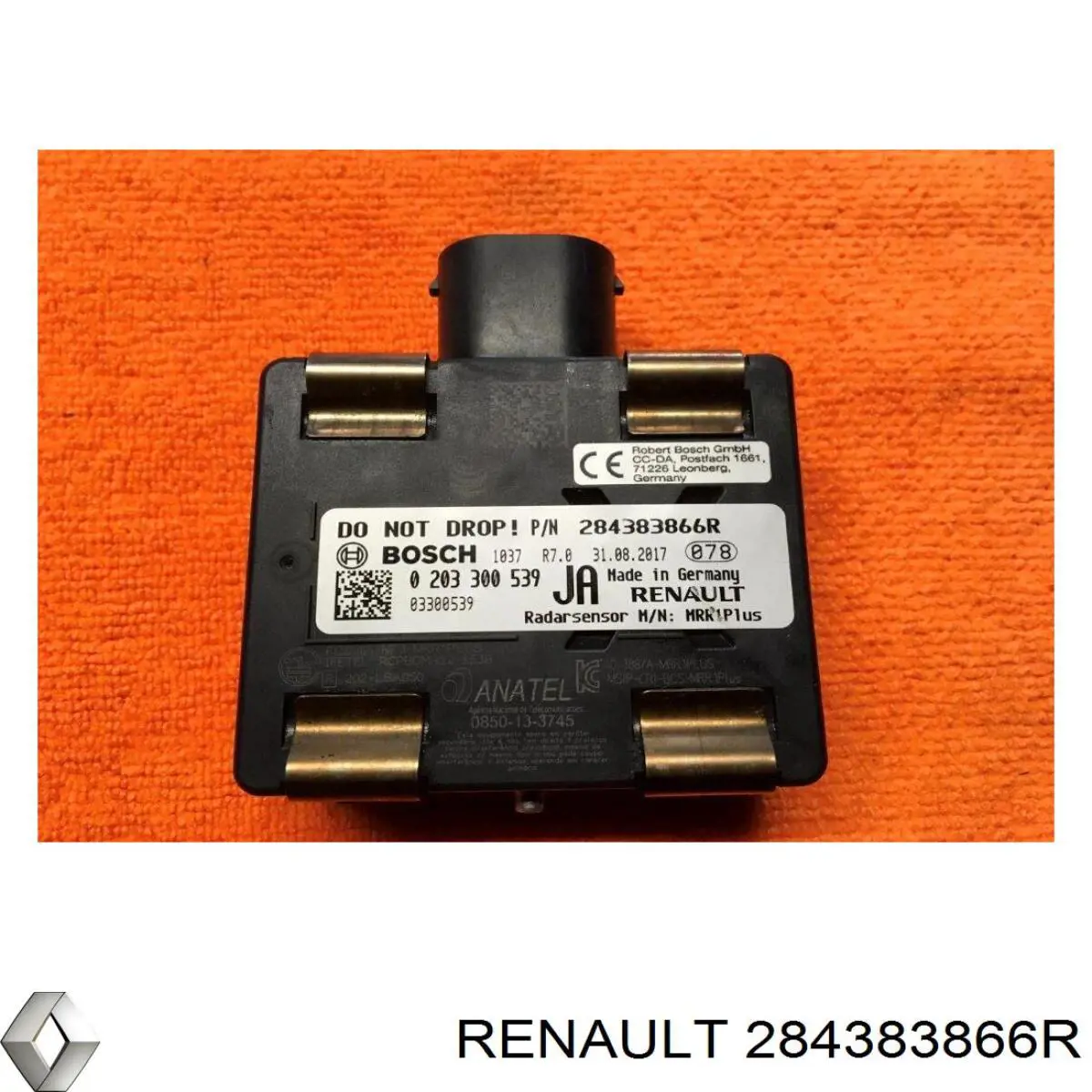 Радарный датчик дистанции 284383866R Renault (RVI)