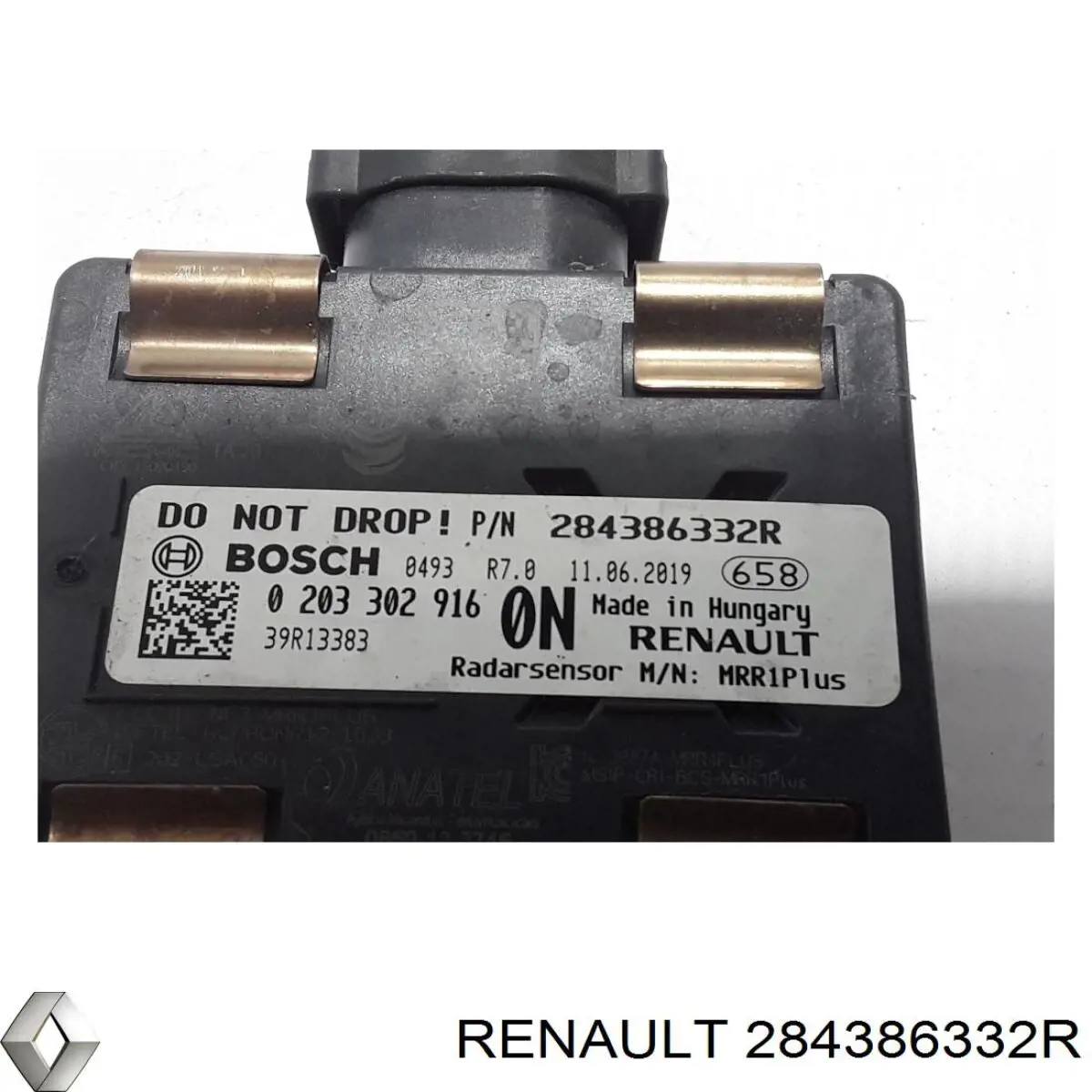 Радарный датчик дистанции 284386332R Renault (RVI)