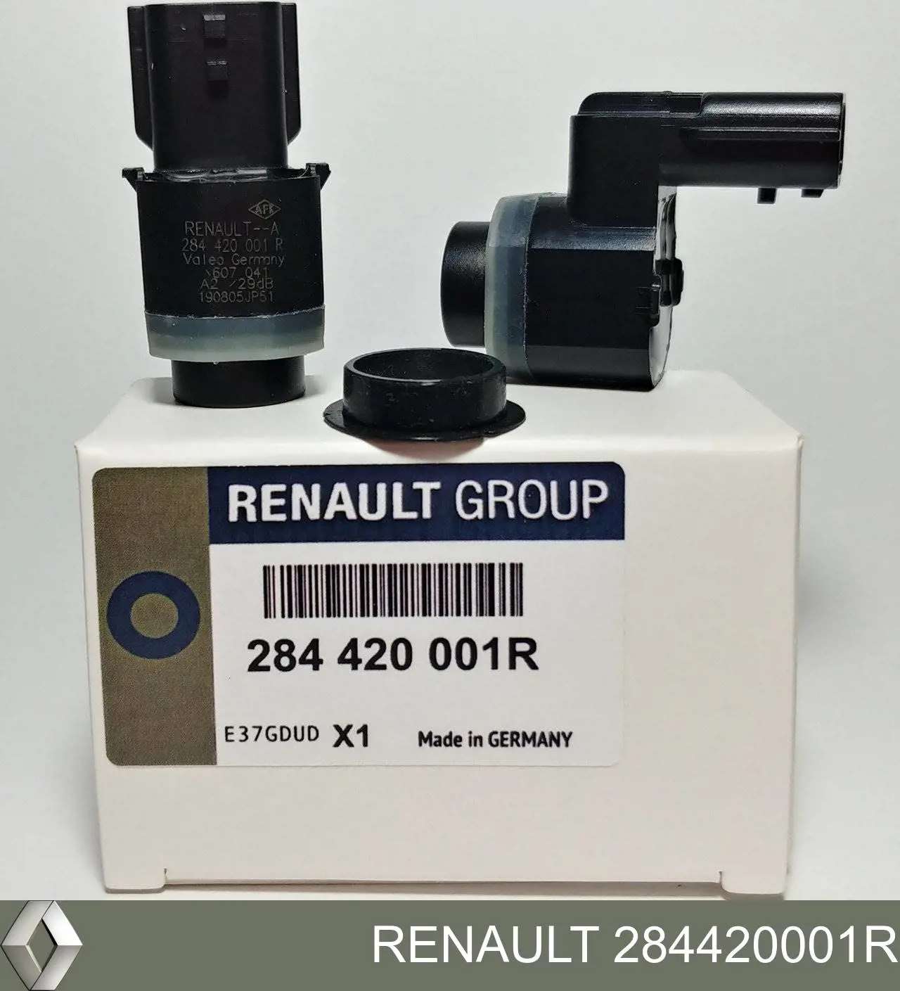 284420001R Renault (RVI) sensor traseiro lateral de sinalização de estacionamento (sensor de estacionamento)